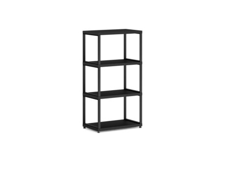 MAXX M-1x3 Shelving Unit | 60x112x33 cm | black
