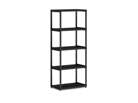 MAXX M-1x4 Étagère modulable | 60x147x33 cm | Décor noir