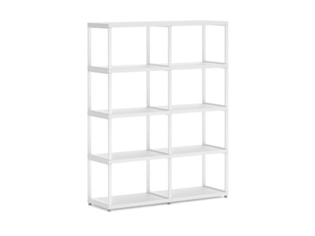 MAXX M-2x4 Shelving Unit | 117x147x33 cm | Decor white