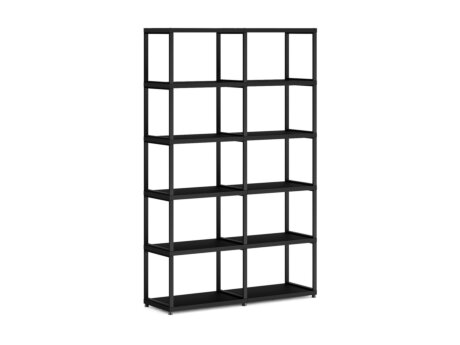 MAXX M-2x5 Bookshelf | 117x183x33 cm | black