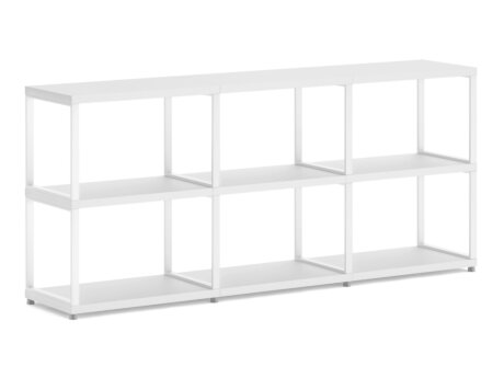 MAXX M-3x2 Regalsystem | 174x76x33 cm | weiß