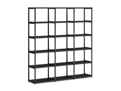 MAXX M-3x5 Shelving Unit | 174x183x33 cm | black
