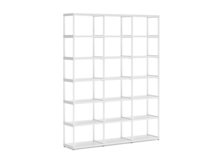 MAXX M-3x6 Shelving Unit | 174x218x33 cm | Decor white