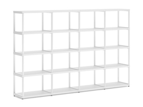 MAXX M-4x4 Shelving Unit | 231x147x33 cm | white