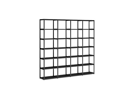 MAXX M-4x6 Regalsystem | 231x218x33 cm (LxHxT) | schwarz