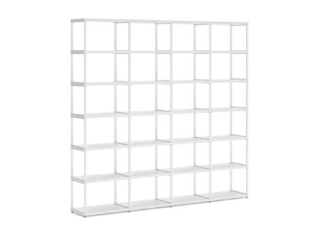 MAXX M-4x6 Shelving Unit | 231x218x33 cm | white