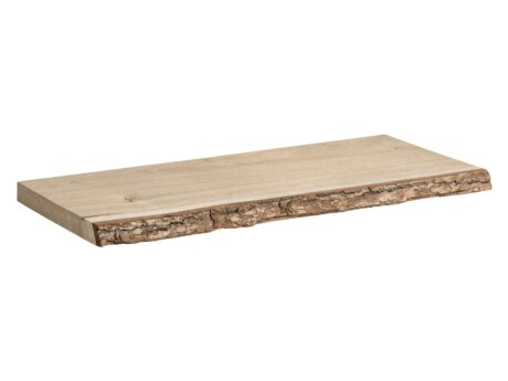 NATURE Shelf Board | 60x20x2,5 cm | ash bark