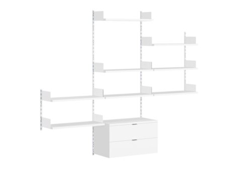 ON-WALL B-303 Shelving System | 241x200x44 cm