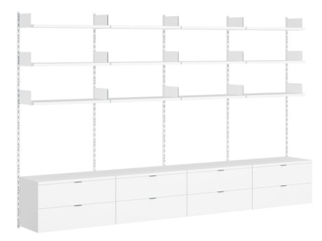 ON-WALL B-404 Shelving System | 321x200x44 cm
