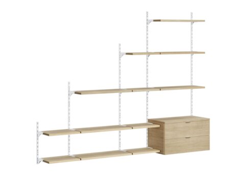 ON-WALL L-305 Slanted Ceiling Shelf | 255x200x44 cm