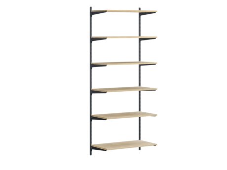P-SLOT HW-101 Slot Shelving | Decor oak