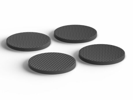 PIPE Floor Protectors Set - 4 pcs [W] | black