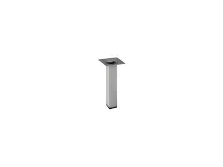 PLIX Furniture Leg | 2,4x2,4x30 cm | silver