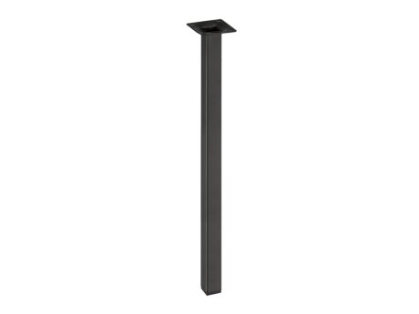 PLIX Table Leg | 2,4x2,4x70 cm | black