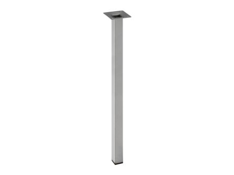 PLIX Table Leg | 2,4x2,4x70 cm | silver
