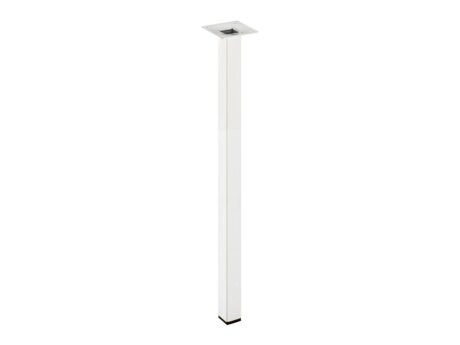 PLIX Table Leg | 2,4x2,4x70 cm | white