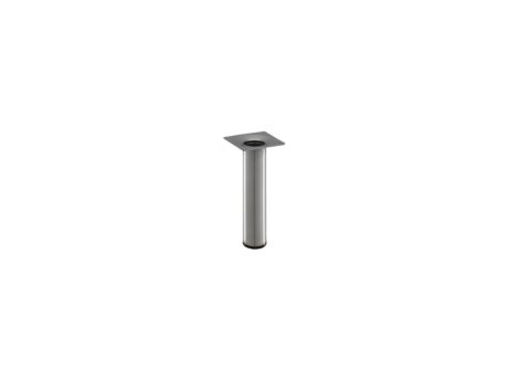 POP Round Furniture Leg | 3x30 cm | silver