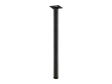 POP Round Table Leg | 3x70 cm | black