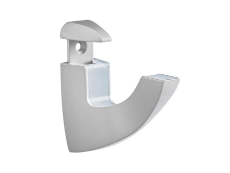 SCOOP Maxi Shelf Brackets - 2 pcs | for shelf boards 5-40 mm | silver