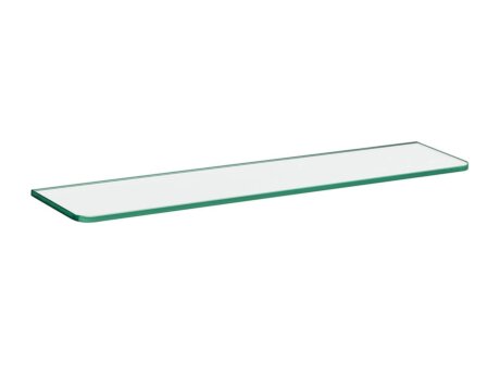 SLIM Glass Shelf Board | 600x150x6 mm | clear