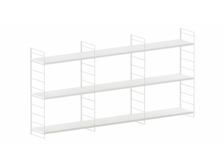 STEP L-3x2 Hanging Shelf | Decor white