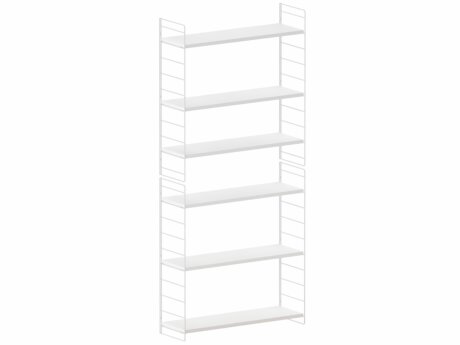 STEP XL-1x5 Étagère suspendue | Décor blanc