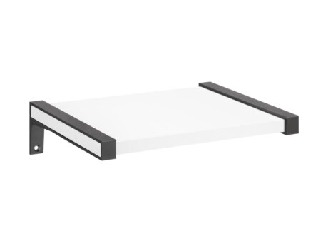 SUMO+BELT Wandregal | 45x30 cm | weiß/schwarz
