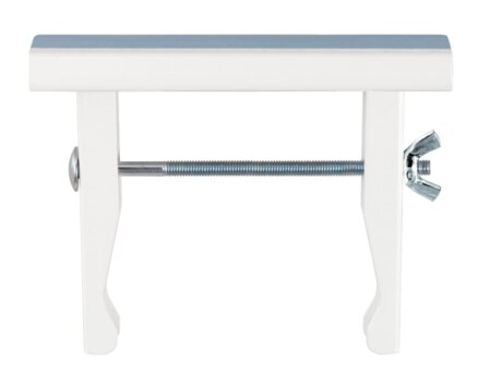 UNI Radiator Shelf Bracket | for flat + ribbed radiators | white