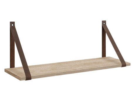 VINTAGE+LOOP Hanging Shelf | Decor oak wood veneer