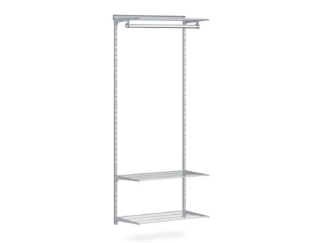 WALK-IN D-100 Regalsystem | 85x200x44 cm | grau
