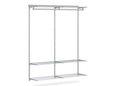 WALK-IN D-200 Regalsystem | 165x200x44 cm | grau