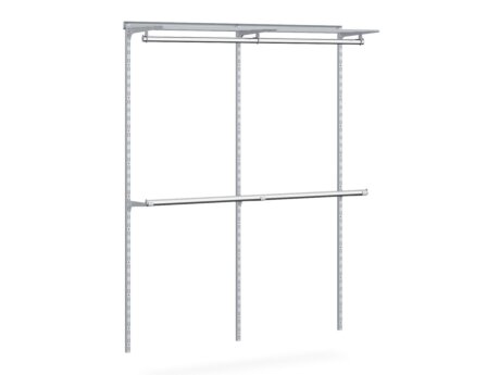WALK-IN D-203 Regalsystem | 165x200x44 cm | grau