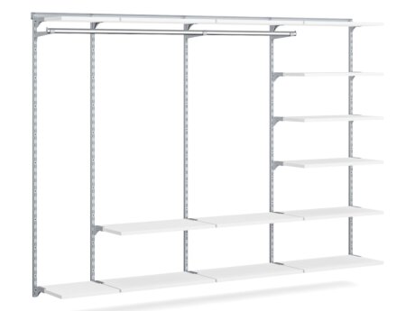 WALK-IN L-351 Wardrobe Shelving | 295x200x43 cm