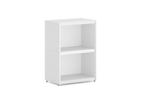 YOMO 1x2 Shelving System | 57x79x35 cm | white