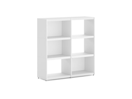 YOMO 2x3 Shelving System | 113x116x35 cm | white
