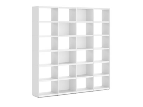 YOMO 4x6 Shelving System | 224x225x35 cm | white