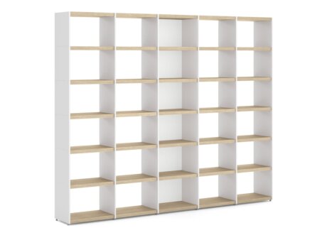 YOMO 5x6 Shelving System | 280x225x35 cm | Decor oak