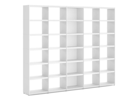 YOMO 5x6 Shelving System | 280x225x35 cm | white