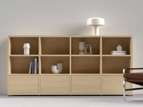 BOON L-4x3-P Sideboard | 231x112x33 cm | Decor oak