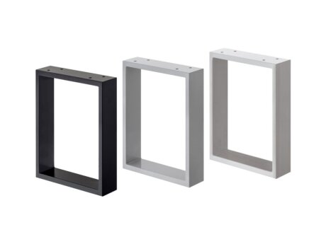 CHESS Bench Legs - 2 pcs | 35x8x42 cm | Decor black