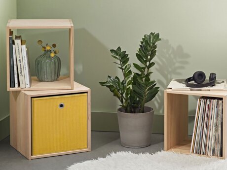 CHEST Cube Shelf | 36x33x36 cm | beech