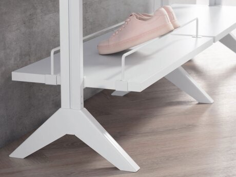 CLOS-IT Schuhhalter - 2 Stck | für Böden 79x2,5 cm