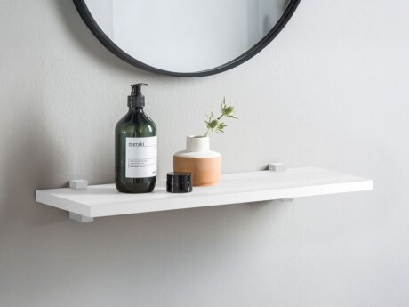 LITE+CUADRO Wandregal Bad | 60x20 cm | Motto Bad