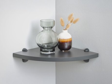 LITE+JAM Eckregale | 30x30 cm | Dekor schwarz