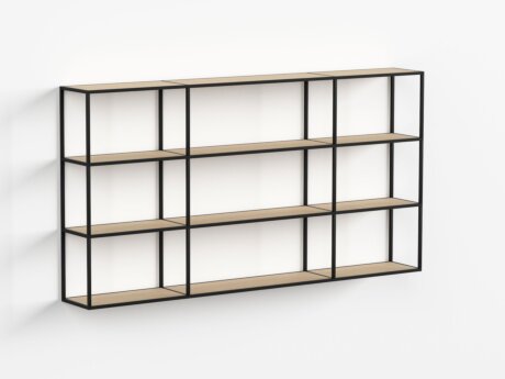 LIUM MIX-3x3 Hanging Shelf