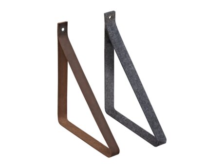LOOP Shelf Supports - 2 pcs | for shelf depth 20-25 cm
