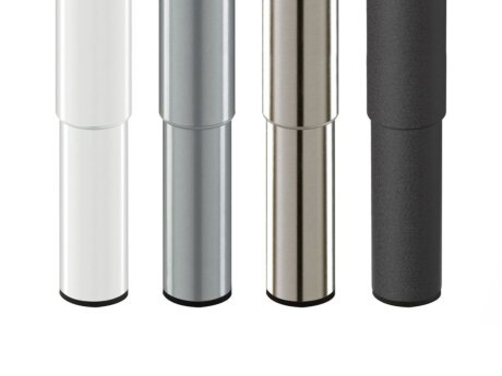 PASO-V Adjustable Table Legs - 5 cm | 5x60-90 cm