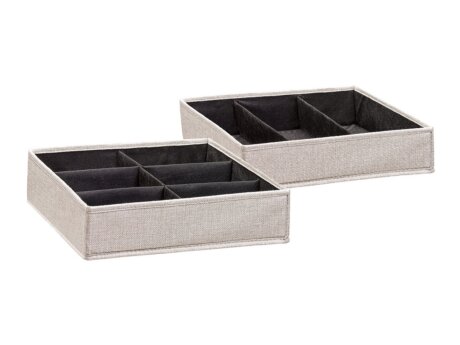 Schubladeneinsatz | 34,5x33x8,5 cm | sand beige