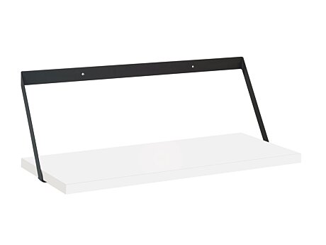 LITE+EDGE Hängeregal | 60x20 cm | Dekor weiß