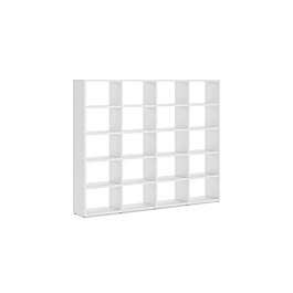 BOON L 4x5 Regalsystem | 231x183x33 cm weiß, eiche BOON 5x5 Stufenregal | 181x183x33 cm weiß, eiche |